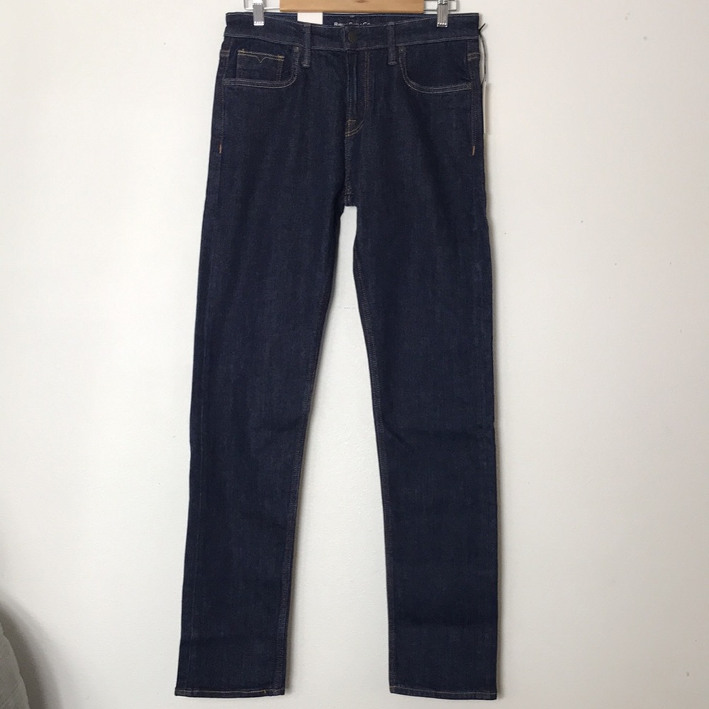 Rising Sun & Co jeans, Ind Rns wash, slim repreve, size W30/L34